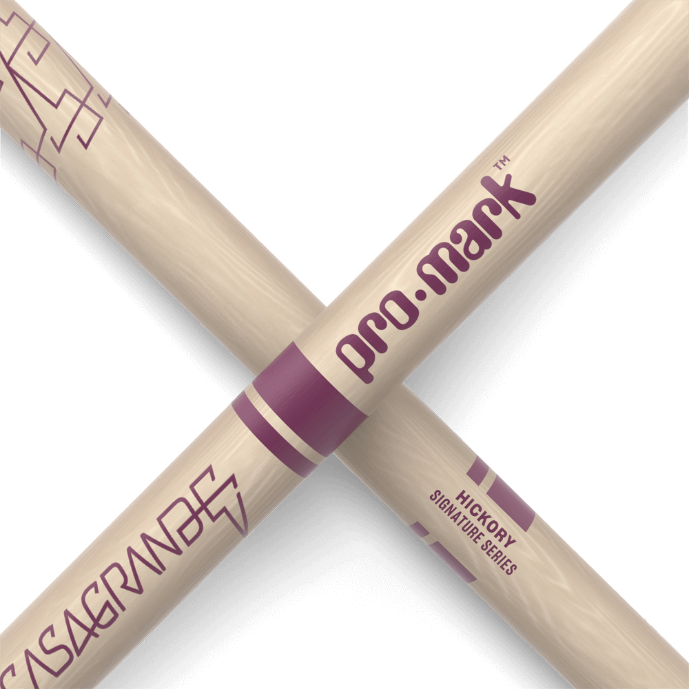 Pro Mark Txecw Eloy Casagrande Signature Raw Hickory Drumstick, Wood Tip - Drum stick - Variation 3