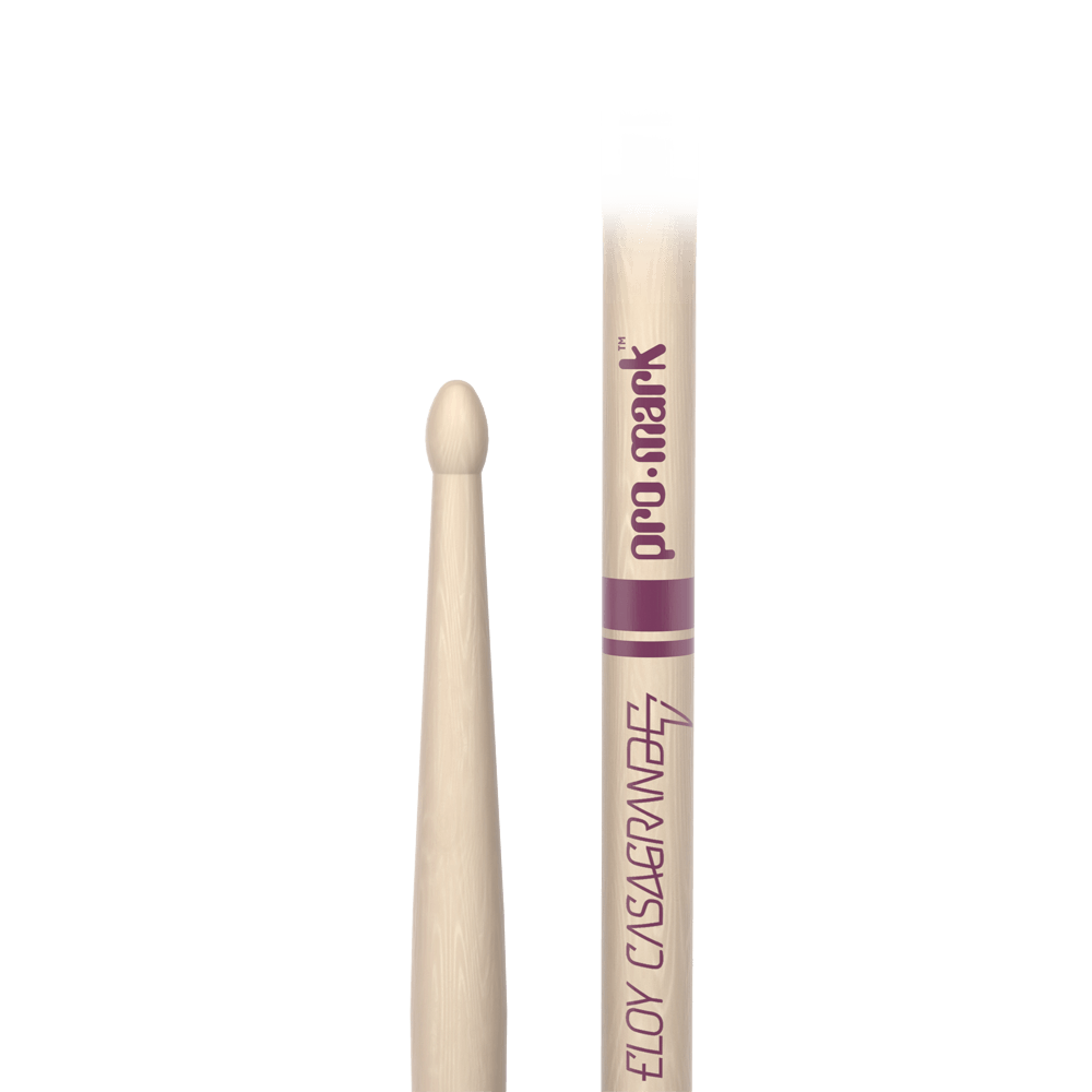 Pro Mark Txecw Eloy Casagrande Signature Raw Hickory Drumstick, Wood Tip - Drum stick - Variation 4