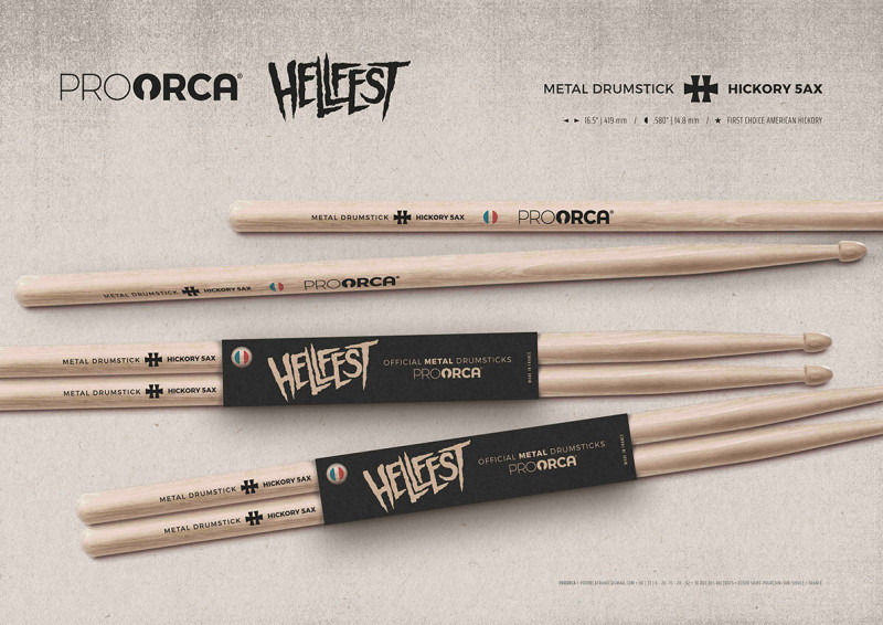 Pro Orca 5ax Hellfest Limited Edition - Drum stick - Variation 1
