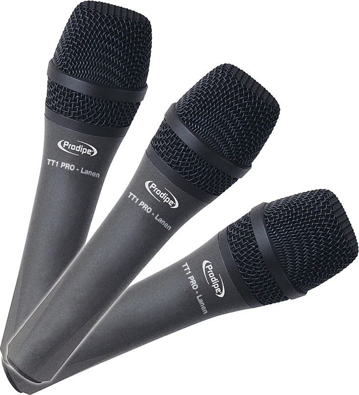 Prodipe Tt1 Pro Pack De Trois - Wired microphones set - Main picture