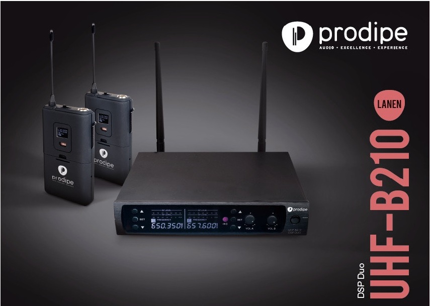 Prodipe Dsp Duo Uhf-b210 Headset - Wireless Lavalier microphone - Variation 2