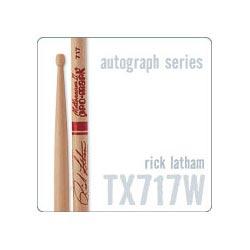 Pro Mark Tx717w Signature Rick Latham Hickory - Olive Bois - Drum stick - Variation 1