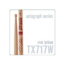 Pro Mark Tx717w Signature Rick Latham Hickory - Olive Bois - Drum stick - Variation 1