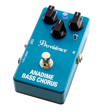 Modulation, chorus, flanger, phaser & tremolo effect pedal for bass Providence Anadime Bass Chorus ABC-1