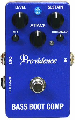 Providence Bass Boot Comp BTC-1 Compressor, sustain & noise gate