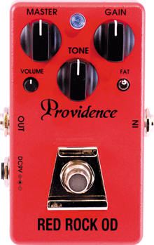 Providence Red Rock Od Rod-1 - Overdrive, distortion & fuzz effect pedal - Main picture