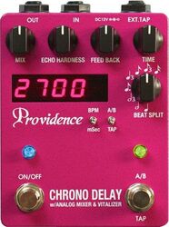 Reverb, delay & echo effect pedal Providence Chrono Delay DLY-4