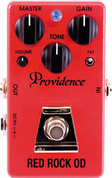 Overdrive, distortion & fuzz effect pedal Providence Red Rock OD ROd-1