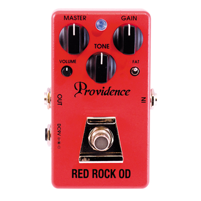 Overdrive, distortion & fuzz effect pedal Providence Red Rock OD ROd-1