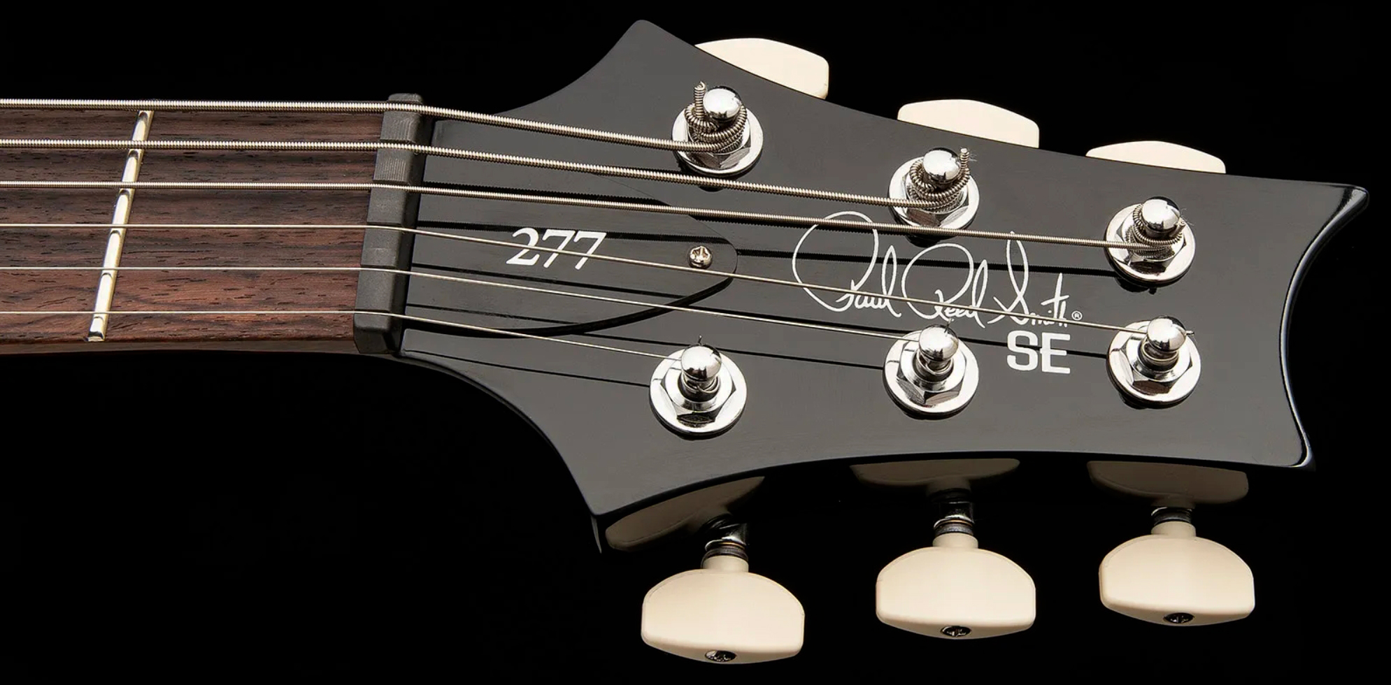 Prs 277 Se (wing Tuners) Baritone 2h Ht Eb - Charcoal Burst - Baritone guitar - Variation 6