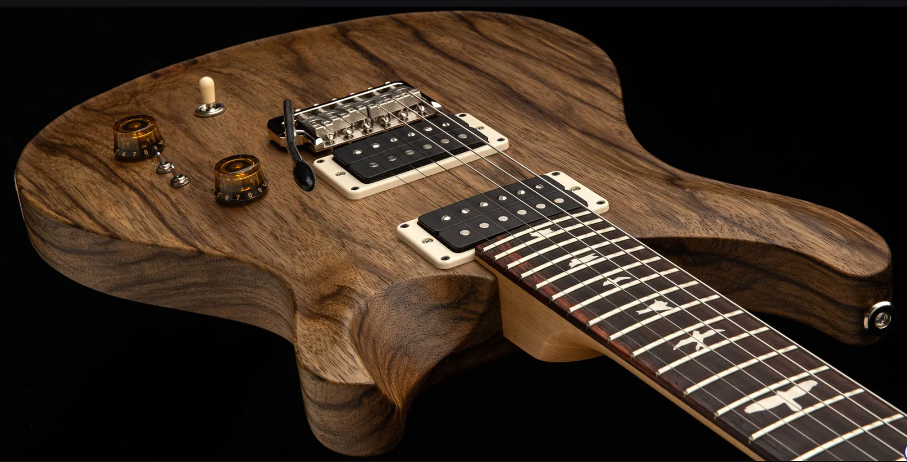 Prs Ce 24-08 Black Limba Ltd Bolt-on Usa 2h Trem Rw - Natural - Double cut electric guitar - Variation 2