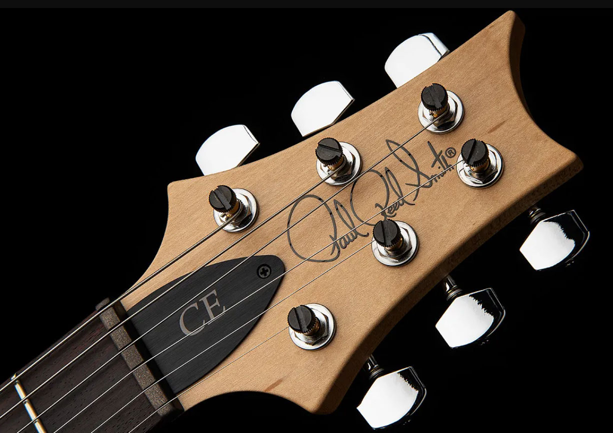 Prs Ce 24-08 Swamp Ash Ltd Bolt-on Usa 2h Trem Rw - Frost Blue Metallic - Double cut electric guitar - Variation 3