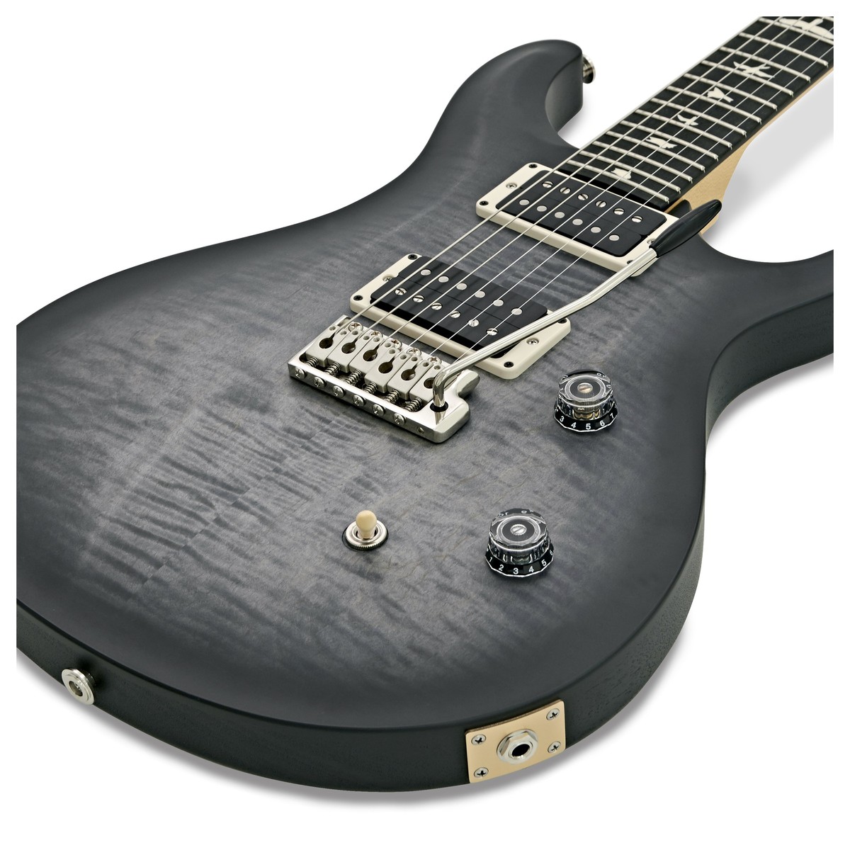 Prs Ce 24 Bolt-on Usa Hh Trem Rw - Faded Gray Black - Double cut electric guitar - Variation 2