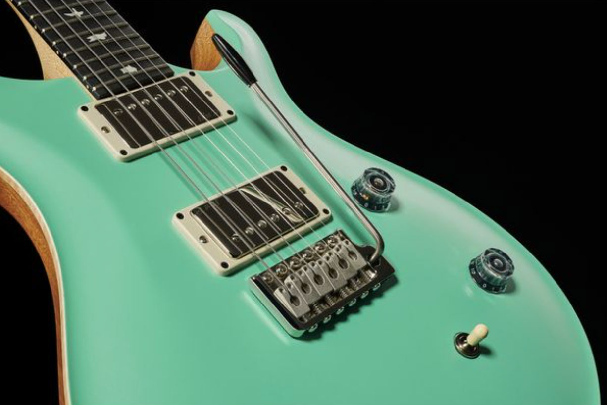 Prs Ce 24 Satin Bolt-on Usa Ltd 2h Trem Rw - Seafoam Green - Double cut electric guitar - Variation 2