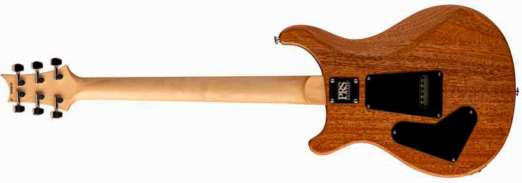 Prs Ce 24 Semi-hollow Bolt-on Usa 2h Trem Rw - Black Top W/ Natural Back - Semi-hollow electric guitar - Variation 2