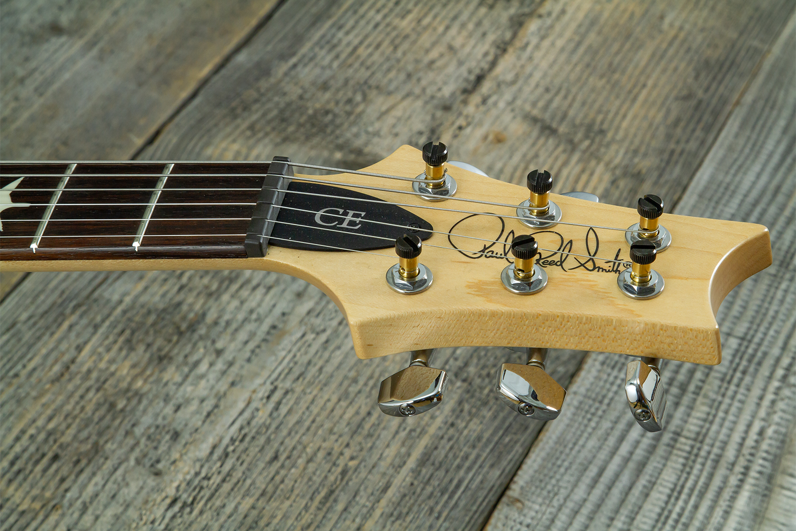 Prs Ce24-08 Swamp Ash Hand-signed Usa 2h Trem Rw #0397253 - Mccarty Tobacco Burst - Double cut electric guitar - Variation 6