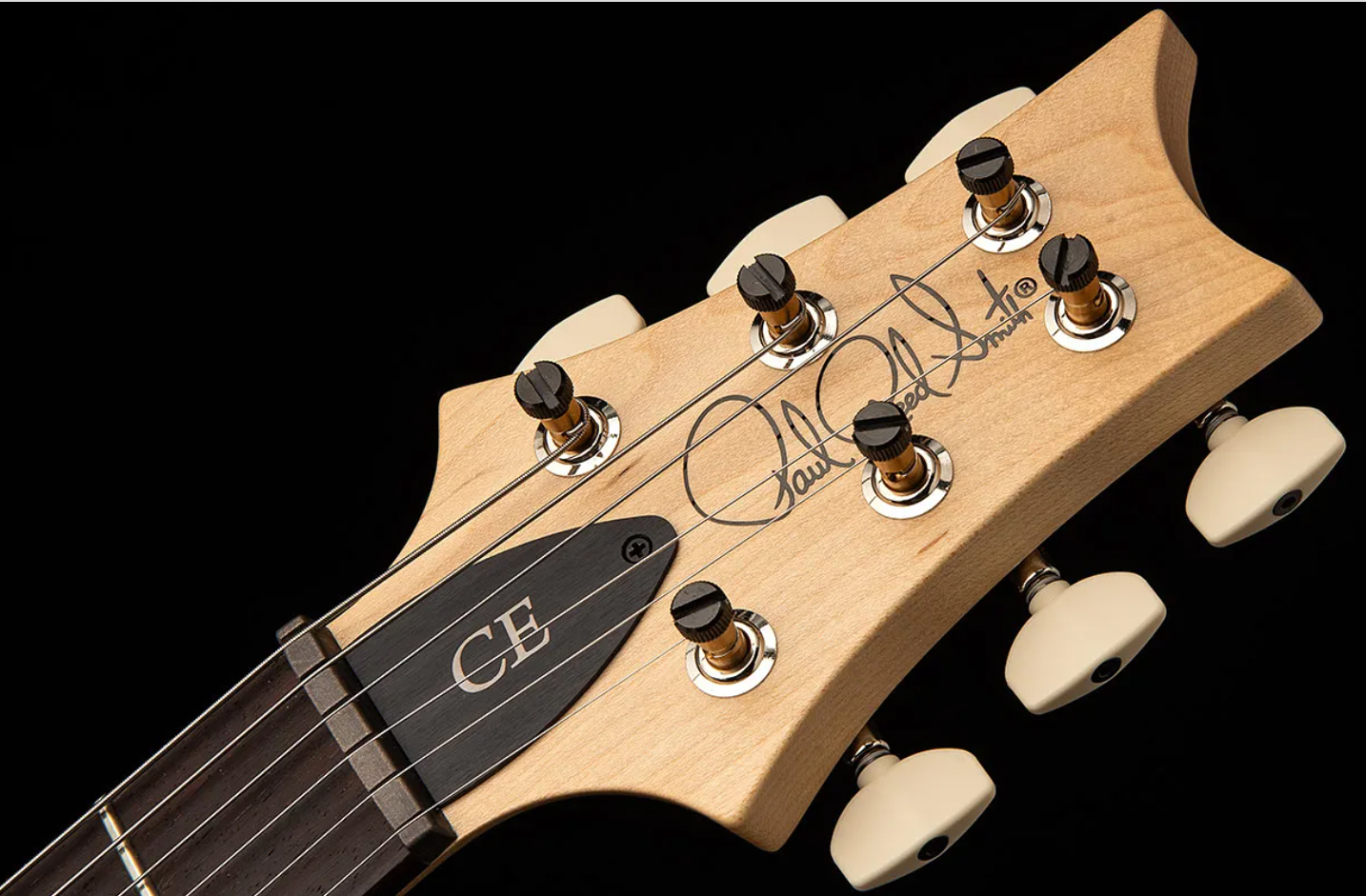 Prs Ce24 Bolt-on Usa 2h 85/15 Trem Rw - Faded Gray Black - Double cut electric guitar - Variation 2