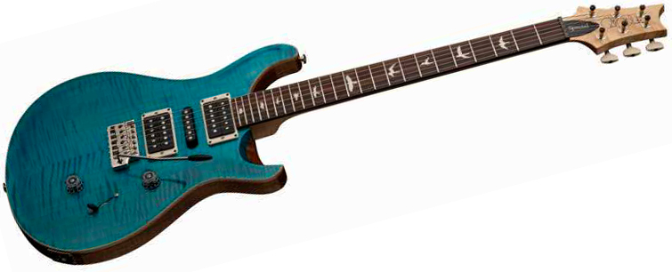Prs Ce24 Special Ltd Bolt-on Usa 2h 85/15 Trem Rw - Carroll Blue - Double cut electric guitar - Variation 1