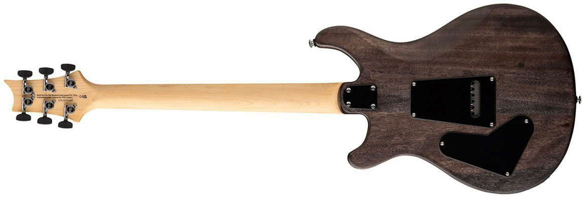 Prs Ce24 Standard Satin Se Bolt-on (wing Tuners) 2h Trem Rw - Charcoal - Double cut electric guitar - Variation 2