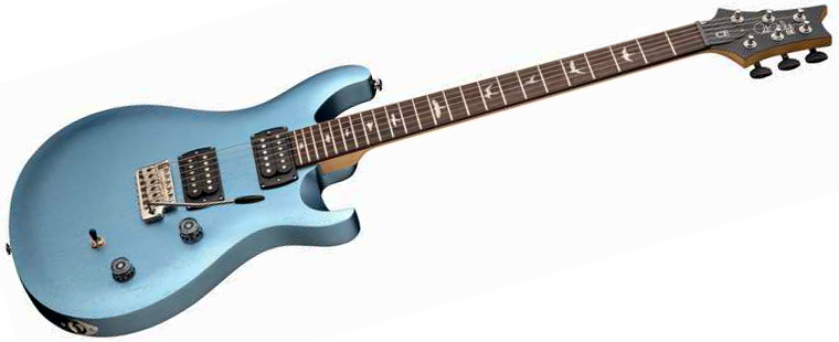 Prs Ce24 Standard Satin Wing Tuners Se Bolt-on 2h Trem Rw - Ice Blue Metallic - Double cut electric guitar - Variation 2