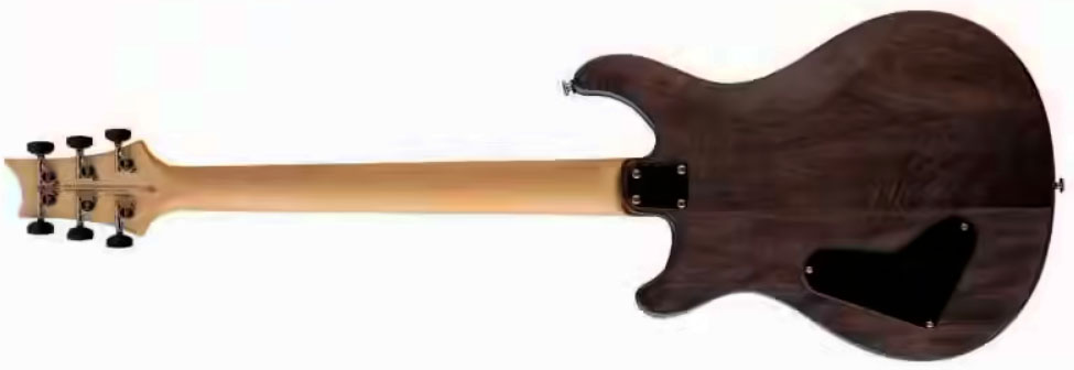 Prs Ce24 Standard Stoptail Satin Se Bolt-on 2h Trem Rw - Charcoal Burst - Double cut electric guitar - Variation 1
