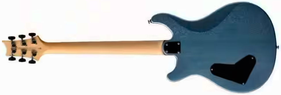 Prs Ce24 Standard Stoptail Satin Se Bolt-on 2h Trem Rw - Ice Blue Metallic - Double cut electric guitar - Variation 1