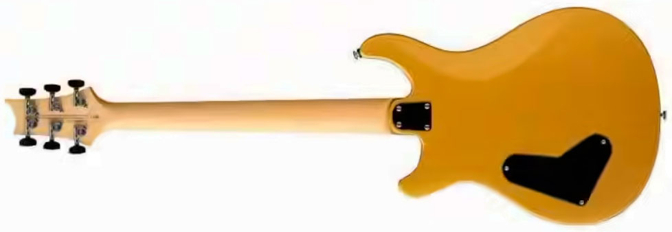 Prs Ce24 Standard Stoptail Satin Se Bolt-on 2h Trem Rw - Metallic Gold - Double cut electric guitar - Variation 1