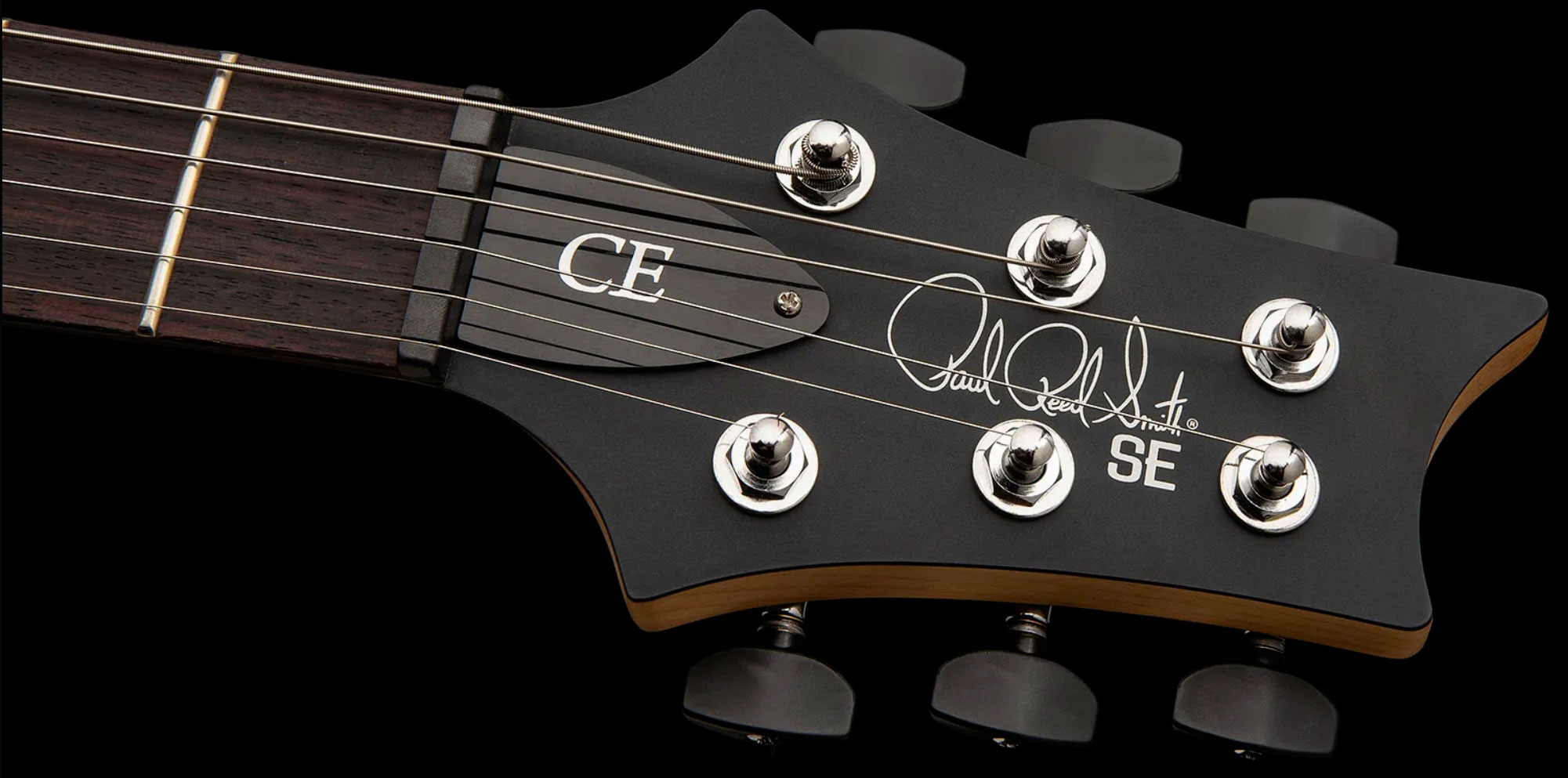 Prs Ce24 Standard Stoptail Satin Se Bolt-on 2h Trem Rw - Ice Blue Metallic - Double cut electric guitar - Variation 5