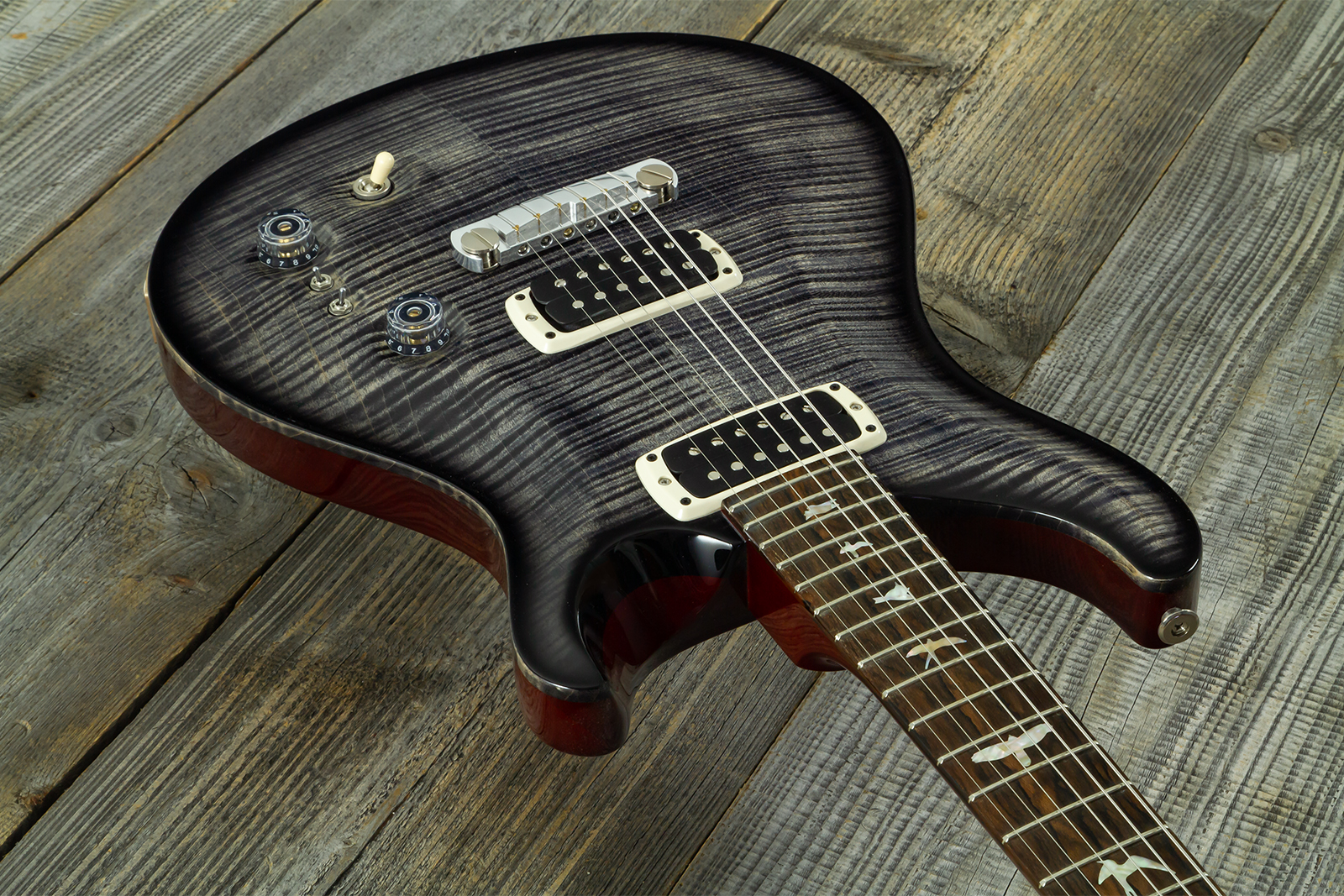 Prs Charcoal Phoenix Ltd Usa 2h Ht Rw - Grey - Str shape electric guitar - Variation 10