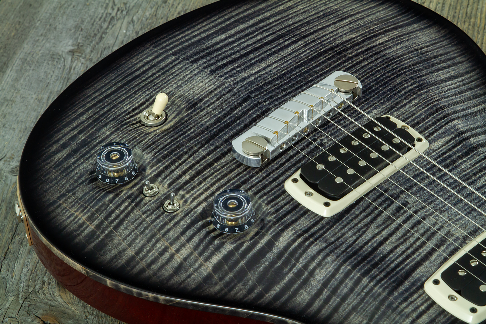 Prs Charcoal Phoenix Ltd Usa 2h Ht Rw - Grey - Str shape electric guitar - Variation 11