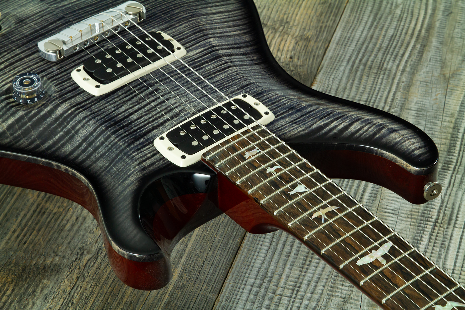 Prs Charcoal Phoenix Ltd Usa 2h Ht Rw - Grey - Str shape electric guitar - Variation 12