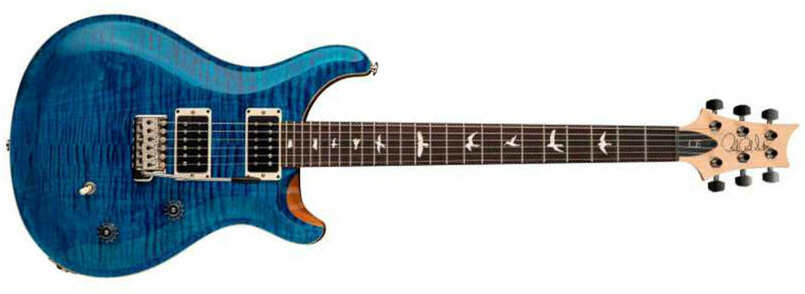 Prs Ce 24 Bolt-on Usa 2h Trem Rw - Blue Matteo - Double cut electric guitar - Main picture