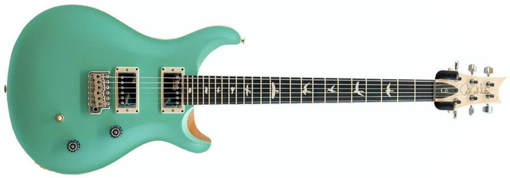 Prs Ce 24 Satin Bolt-on Usa Ltd 2h Trem Rw - Seafoam Green - Double cut electric guitar - Main picture