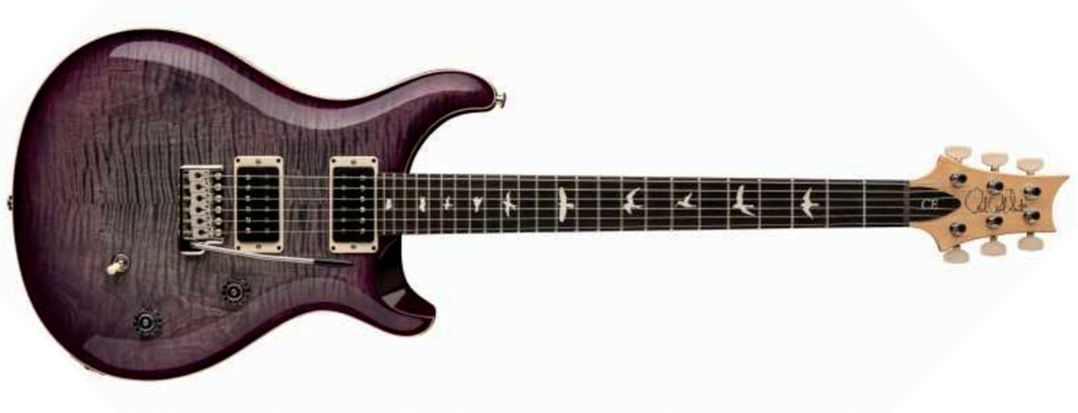 Prs Ce24 Bolt-on Usa 2h 85/15 Trem Rw - Faded Gray Black Purple Burst - Double cut electric guitar - Main picture