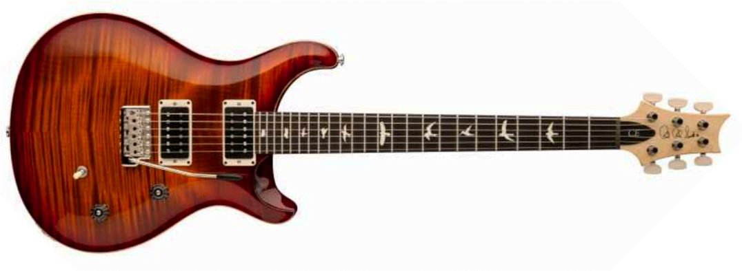 Prs Ce24 Bolt-on Usa 2h 85/15 Trem Rw - Dark Cherry Sunburst - Double cut electric guitar - Main picture