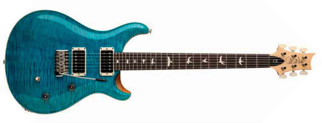 Prs Ce24 Bolt-on Usa 2h 85/15 Trem Rw - Carroll Blue - Double cut electric guitar - Main picture