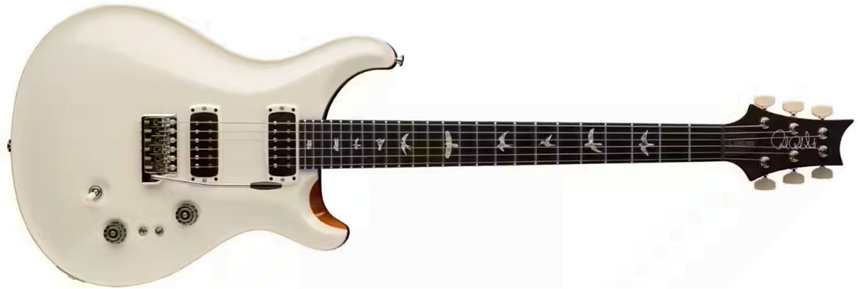 Prs Custom 24-08 Usa 2h Tci Trem Rw - Antique White Top - Double cut electric guitar - Main picture