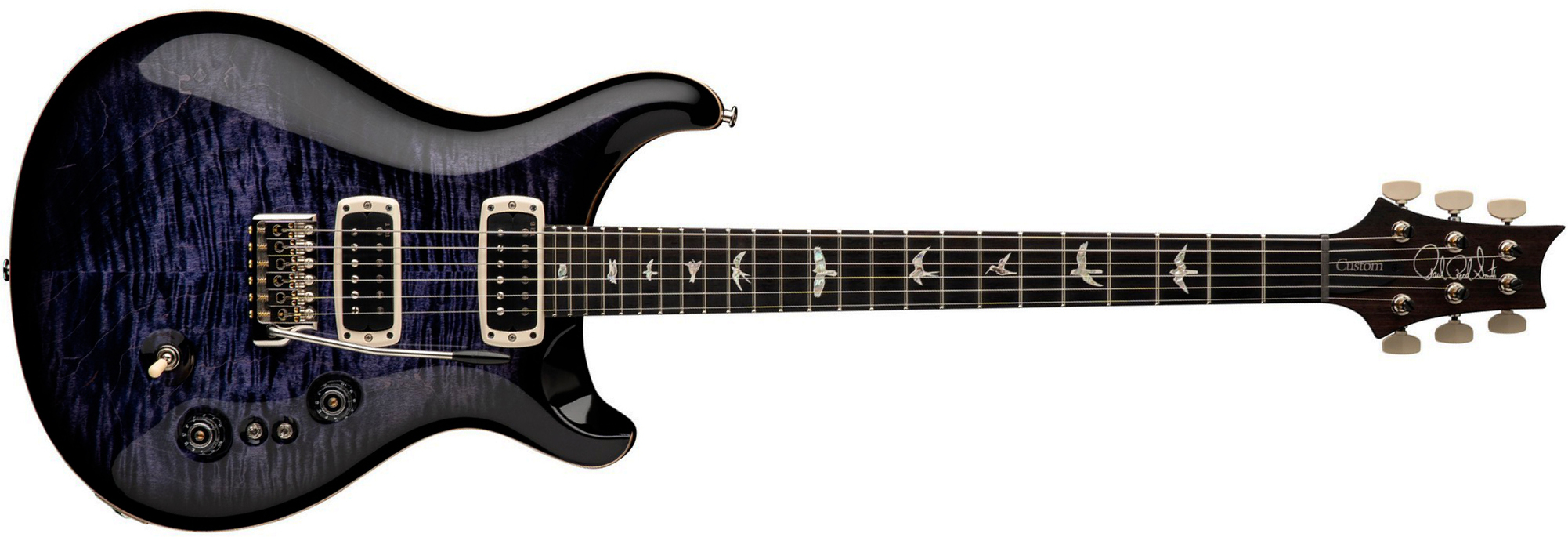 Prs Custom 24-08 Usa 2h Tci Trem Rw - Purple Mist - Double cut electric guitar - Main picture