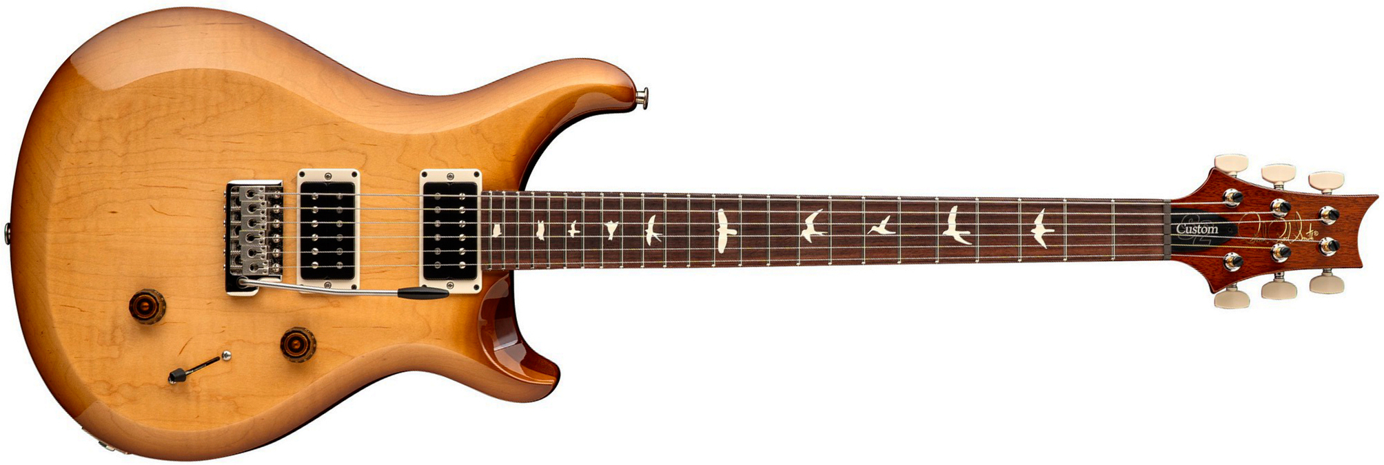 Prs Custom 24 S2 Usa 2h Trem Rw - Vintage Natural - Double cut electric guitar - Main picture