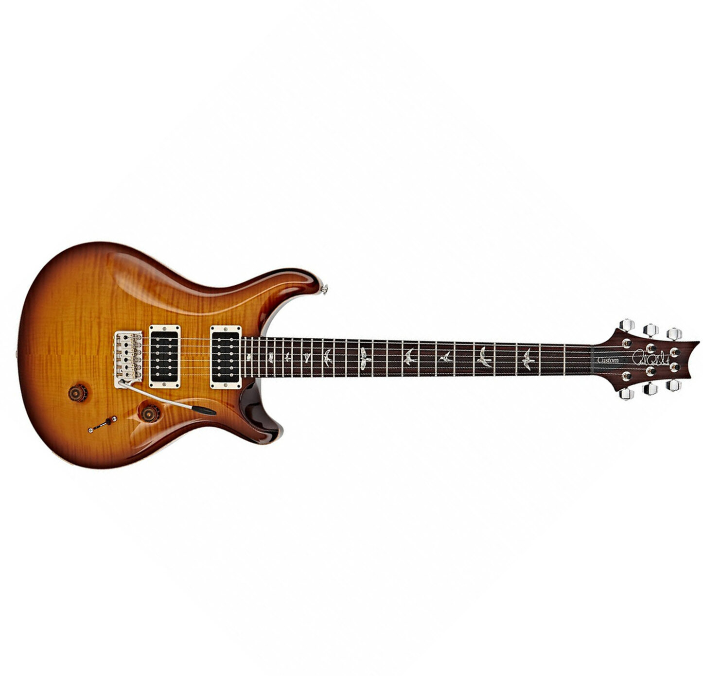 Prs Custom 24 Usa 2h Trem Rw - Mccarty Sunburst - Double cut electric guitar - Main picture