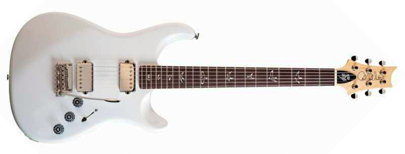 Prs Fiore Hh Bolt-on Usa 2h Trem Rw - Pearl White - Double cut electric guitar - Main picture