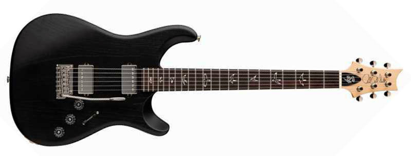 Prs Fiore Hh Satin Bolt-on Usa 2h Trem Rw - Black Hyacinth - Double cut electric guitar - Main picture