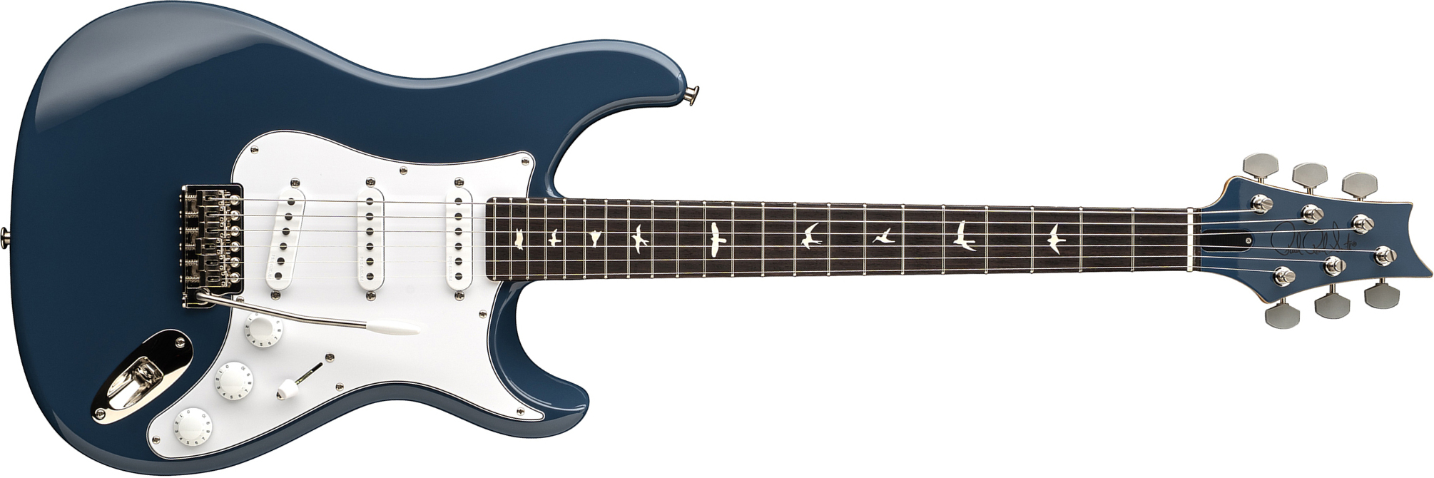 Prs John Mayer Silver Sky Defender Bolt-on Usa Ltd Trem 3s Rw - Arles Blue - Str shape electric guitar - Main picture