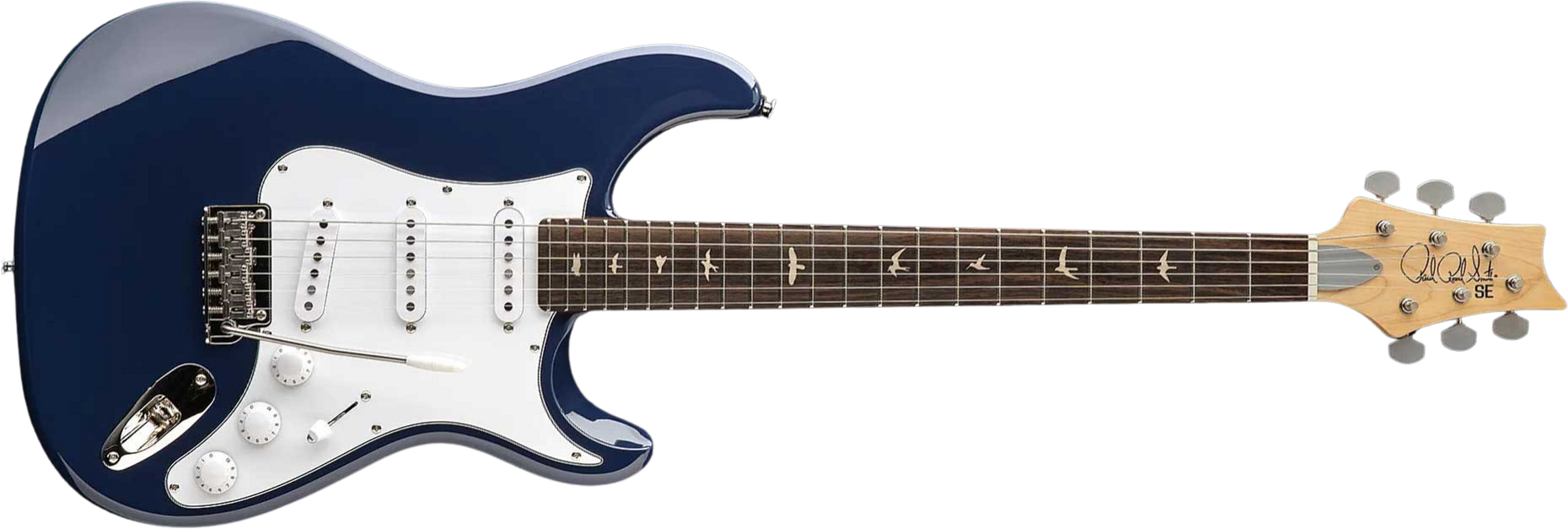 Prs John Mayer Silver Sky Rosewood Se Signature 3s Trem Rw - Trad Blue - Str shape electric guitar - Main picture
