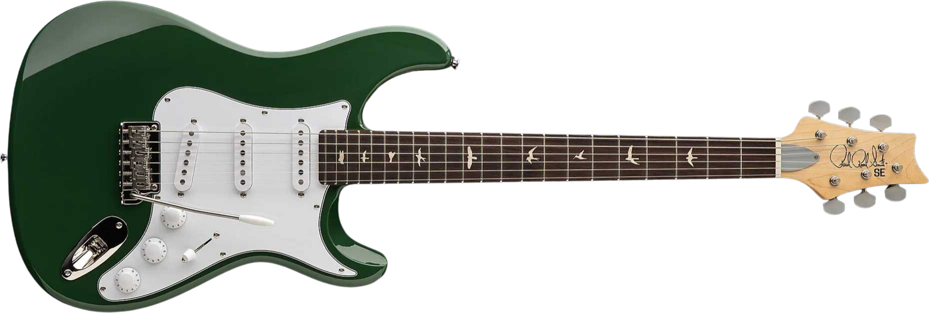 Prs John Mayer Silver Sky Rosewood Se Signature 3s Trem Rw - Lauren Green - Str shape electric guitar - Main picture