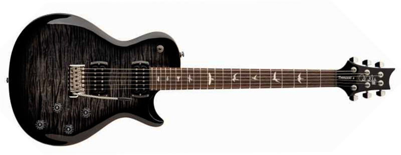 Prs Mark Tremonti Se Signature 2h Trem Rw - Charcoal Burst - Single cut electric guitar - Main picture