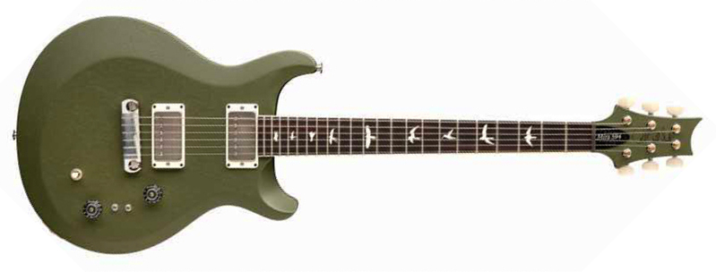 Prs Mira 594 Satin S2 Usa 2h Ht Rw - Matcha Green - Double cut electric guitar - Main picture