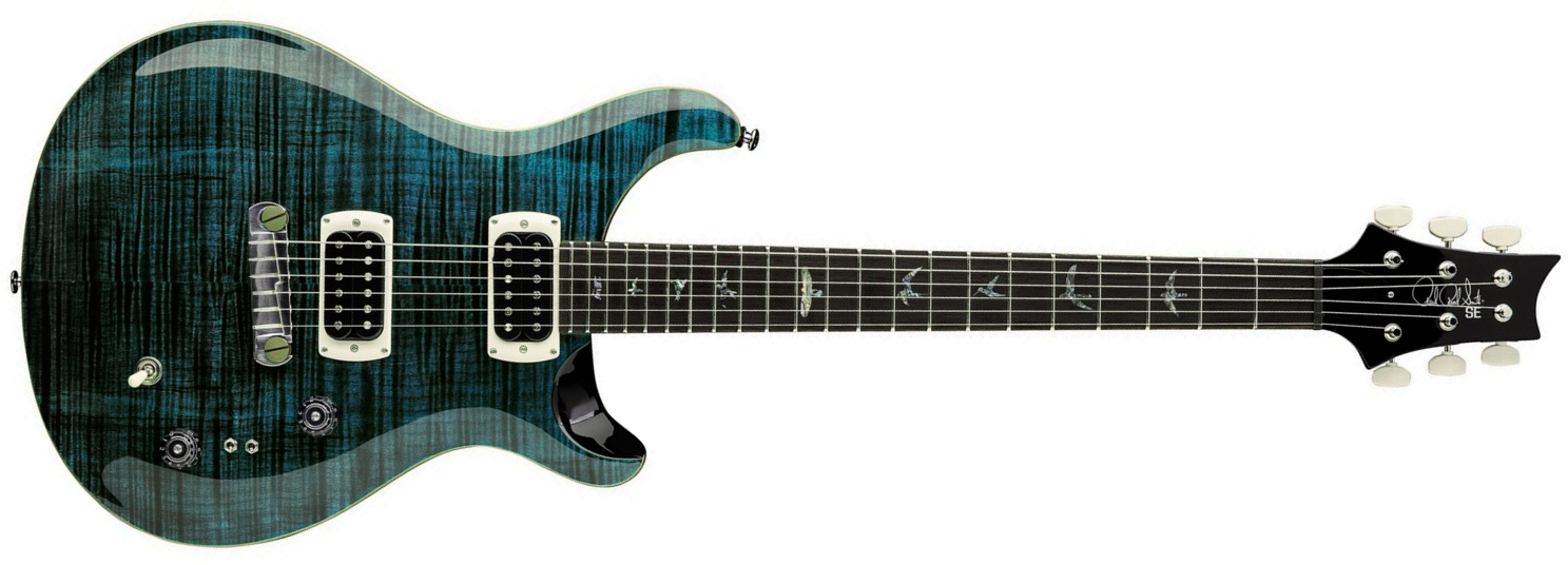 Prs Paul's Guitar Se (wing Tuners) 2h Ht Rw - Slate Blue - Double cut electric guitar - Main picture