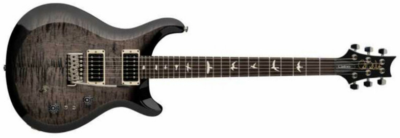 Prs S2 Custom 24-08 Usa 2h Trem Rw - Faded Grey Black Burst - Double cut electric guitar - Main picture