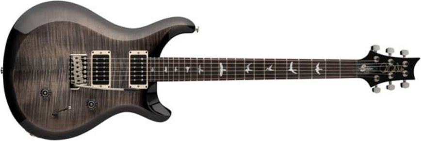 Prs S2 Custom 24 10th Ann. Ltd Usa 2023 2h Trem Rw - Faded Grey Black Burst - Double cut electric guitar - Main picture
